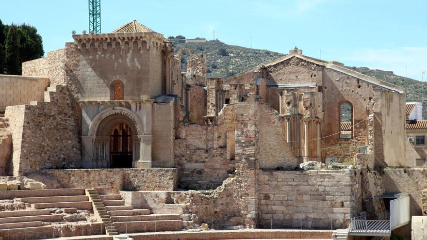 La antigua iglesia de Santa María de Cartagena.