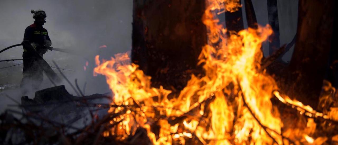 Los incendios en Asturias y Cantabria son habituales en marzo.