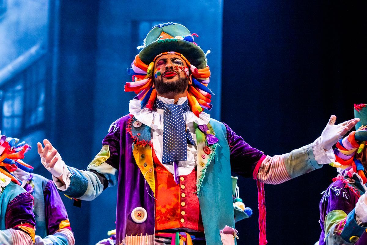 Comparsa Los Trapos. Primera semifinal COAC Málaga 2026