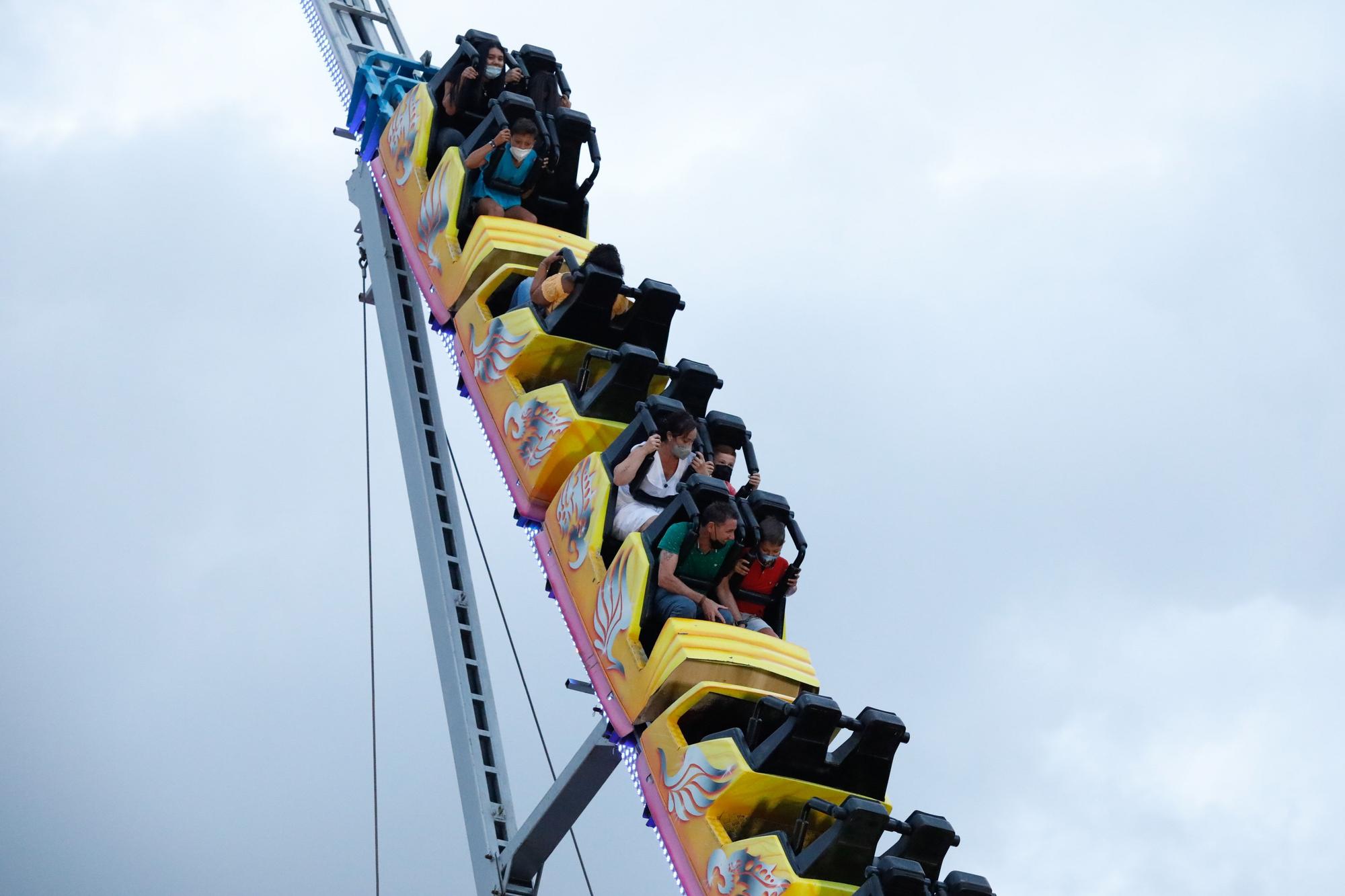 Atracciones feriales de San Agustín en Avilés