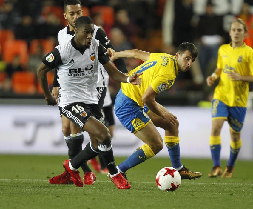 Valencia - Las Palmas, en imágenes