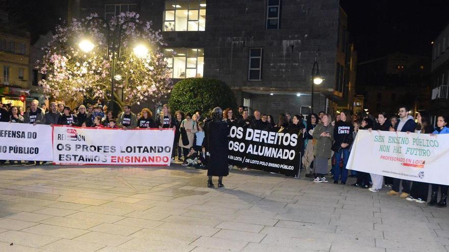 La comunidad educativa vuelve a salir este miércoles a la calle en Cangas