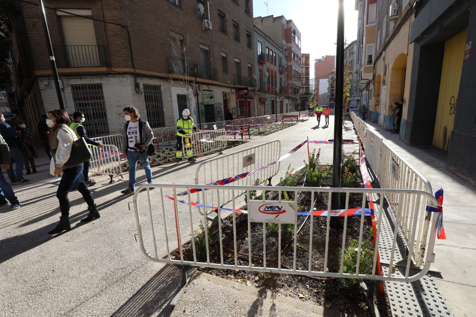 Peatonalización de la calle Santiago Lapuente de Zaragoza