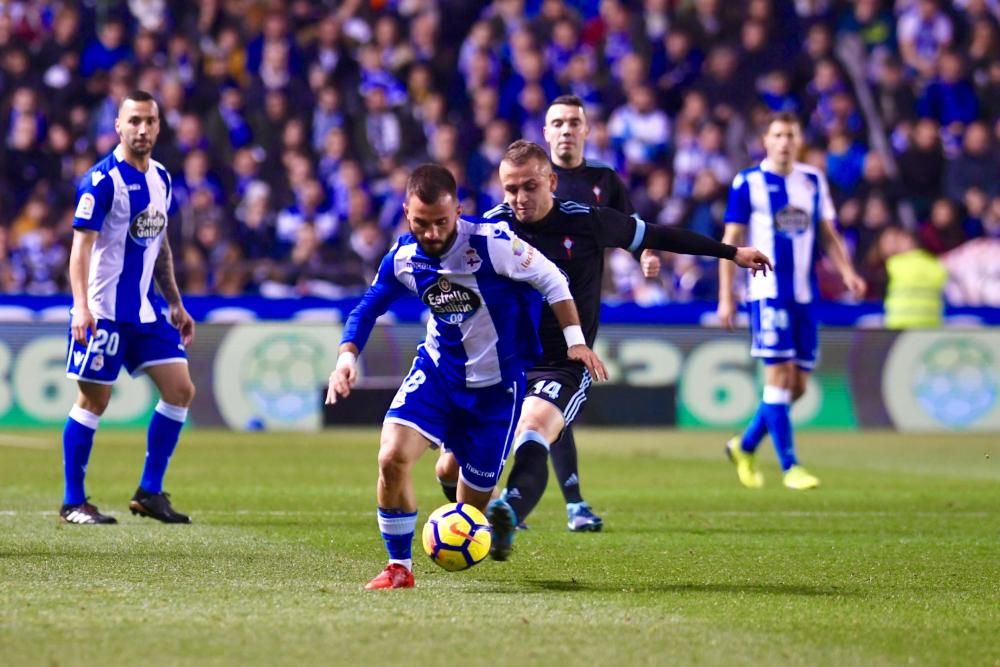 El Dépor cae ante el Celta en Riazor