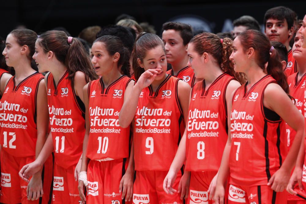 Todas las imágenes de la emotiva presentación del Valencia Basket 2016/17