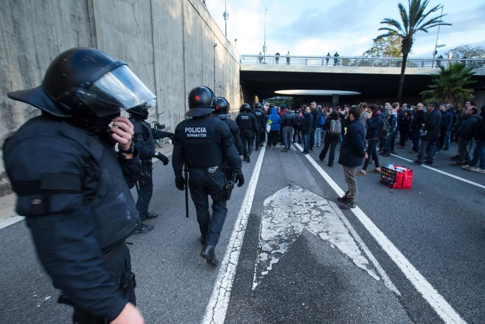 Huelga general en Cataluña