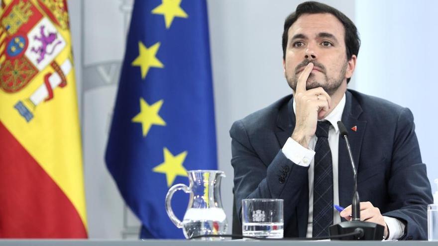 El ministro de Consumo, Alberto Garzón