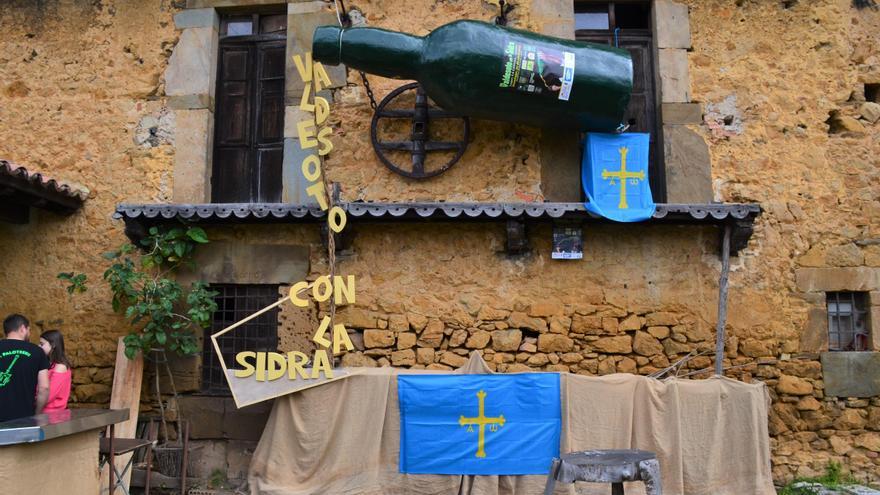 Fiesta de la sidra en Valdesoto