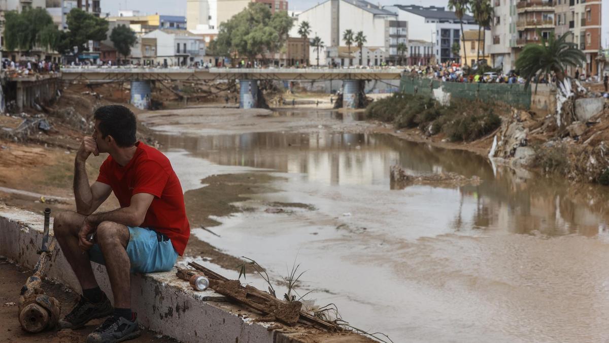 Daños causados por la DANA en València.