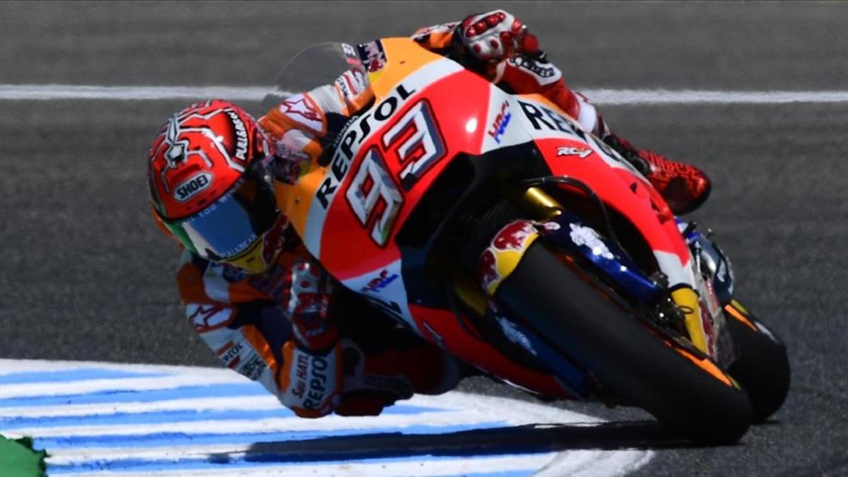 Marc Márquez admite que en el circuito de Jerez no suele disfrutar