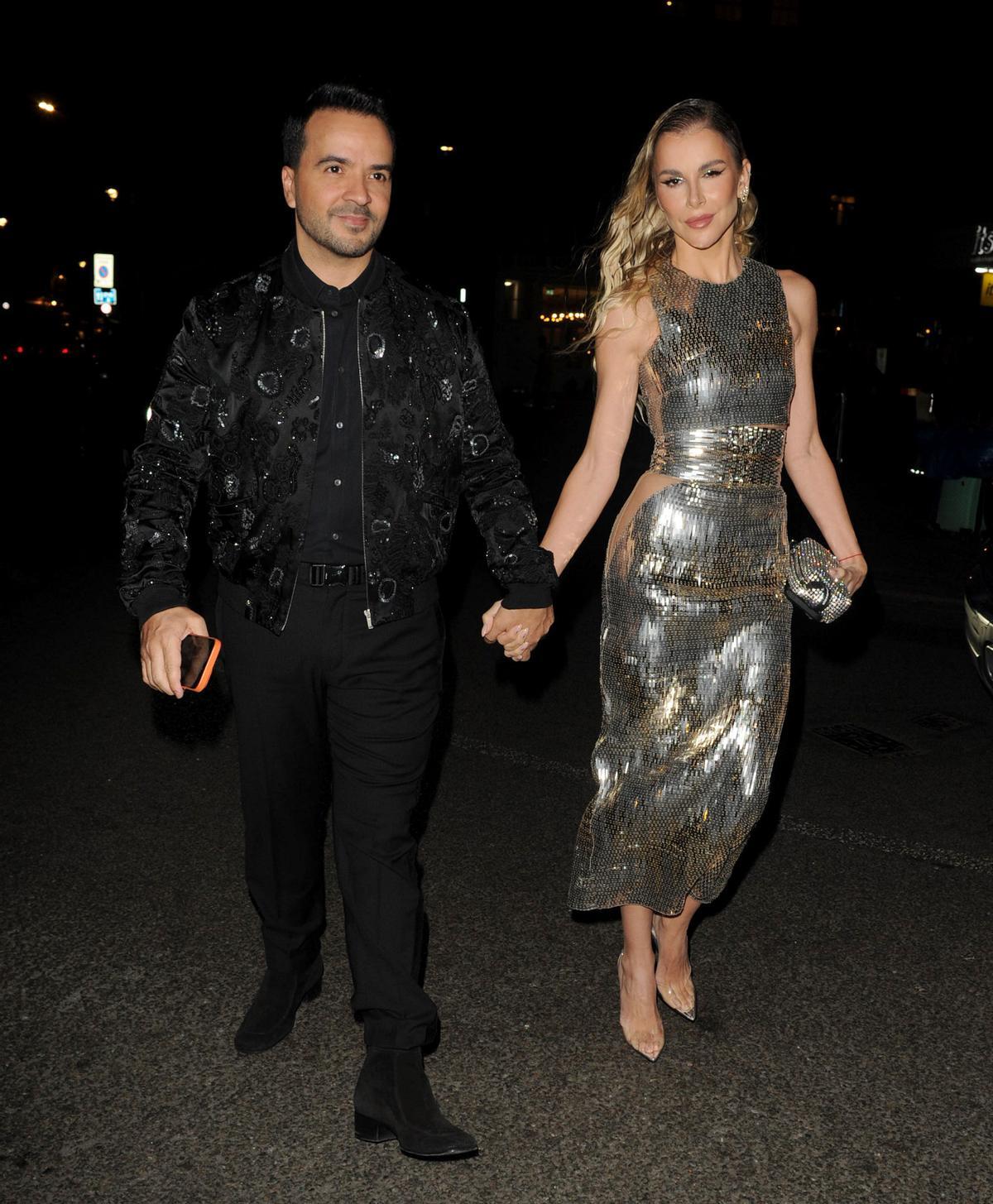 Luis Fonsi, junto a su mujer, la modelo española Águeda López