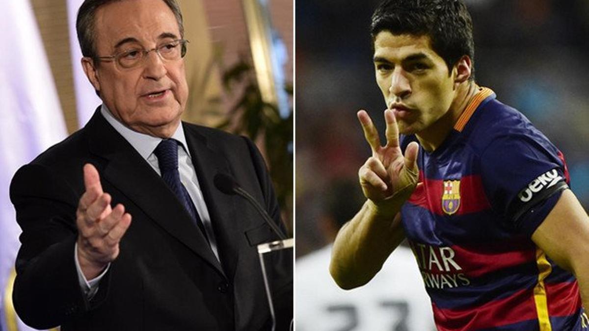 Florentino Pérez consideraba que Luis Suárez no era buen jugador