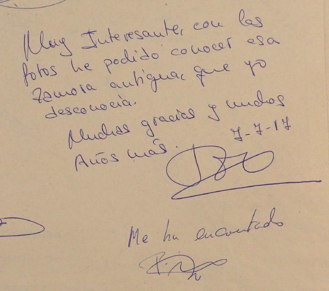 Libro de firmas de la exposición "120 años"