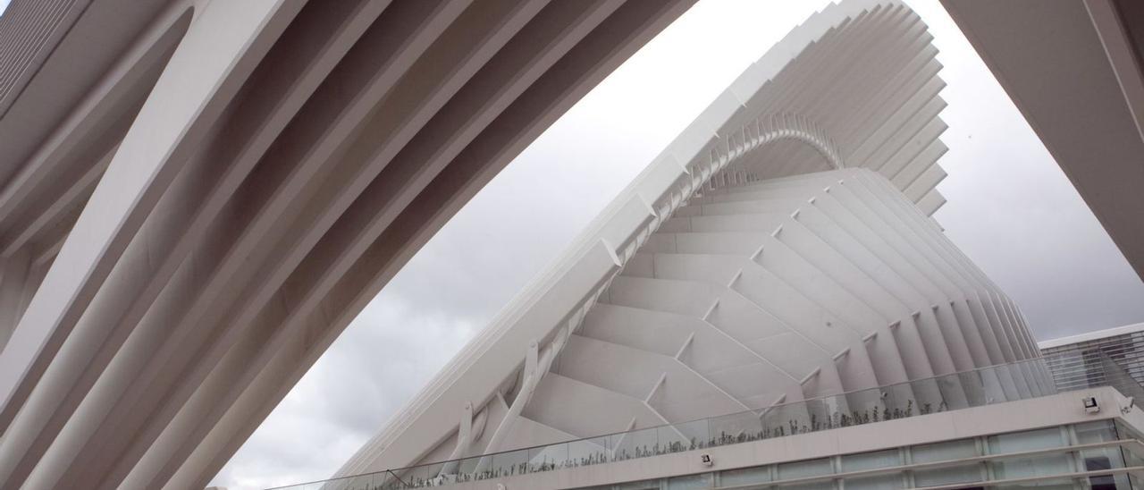 El Calatrava, visto desde uno de sus laterales.