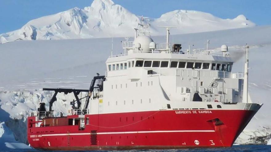 Buque oceanográfico Sarmiento de Gamboa. // CSIC