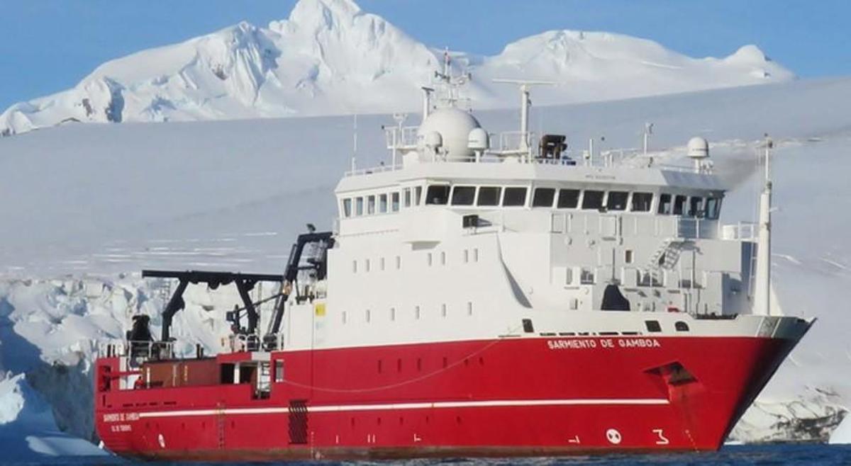 Buque oceanográfico Sarmiento de Gamboa. // CSIC