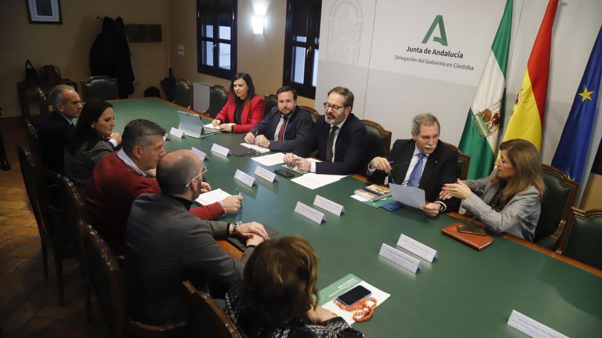 Reunión de todos los delegados de la Junta en Córdoba.