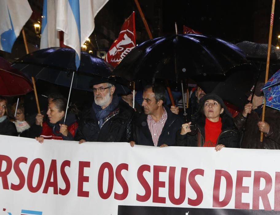 Manifestación en Vigo