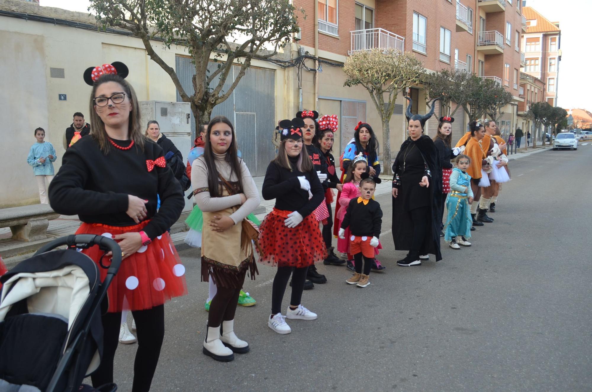 Así fue el desfile de Carnaval infantil de Benavente