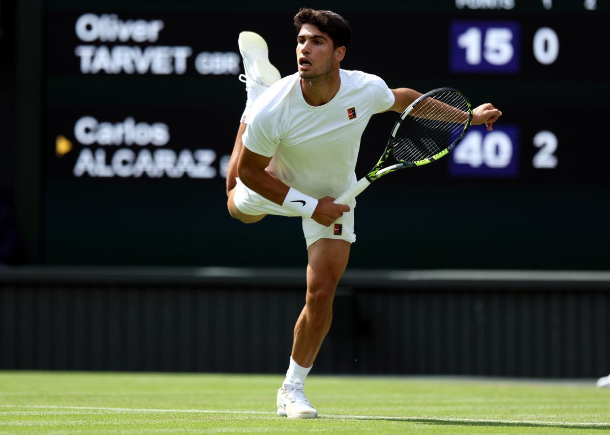 Alcaraz, a ritme de rècord a tercera ronda a Wimbledon