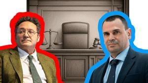 Álvaro García Ortiz y Alberto González Amador.