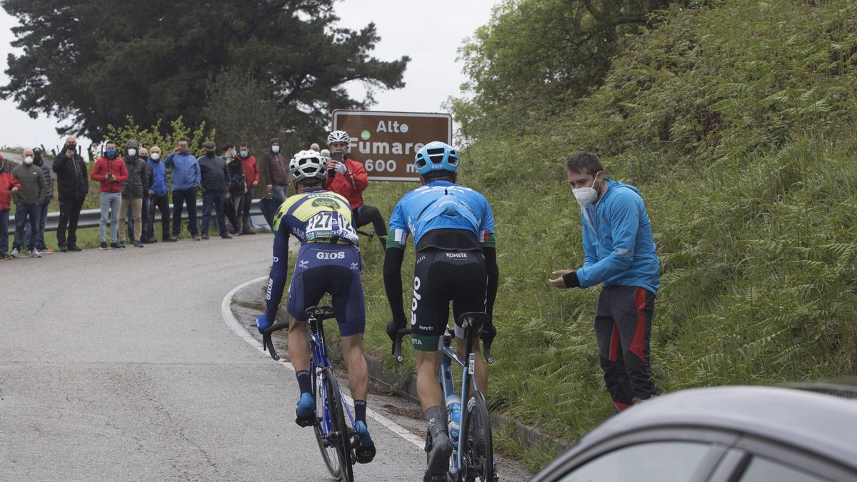 Imágenes de la primera etapa de la Vuelta a Asturias