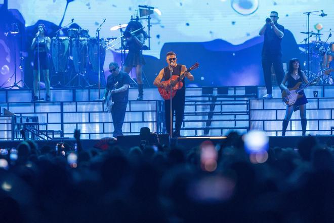 El concierto de Alejandro Sanz en Palma, en imágenes