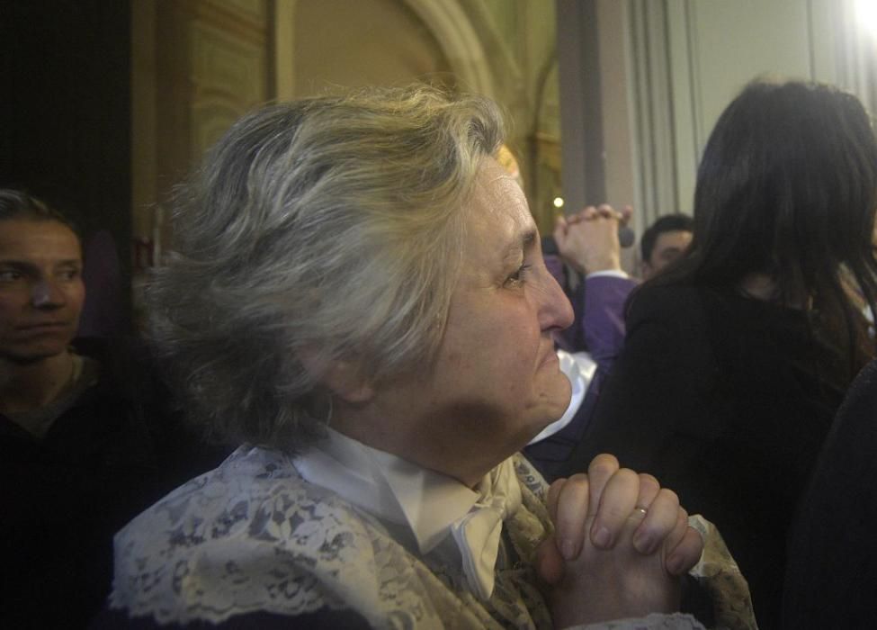 Murcia se queda sin la procesión de los 'salzillos' por la lluvia