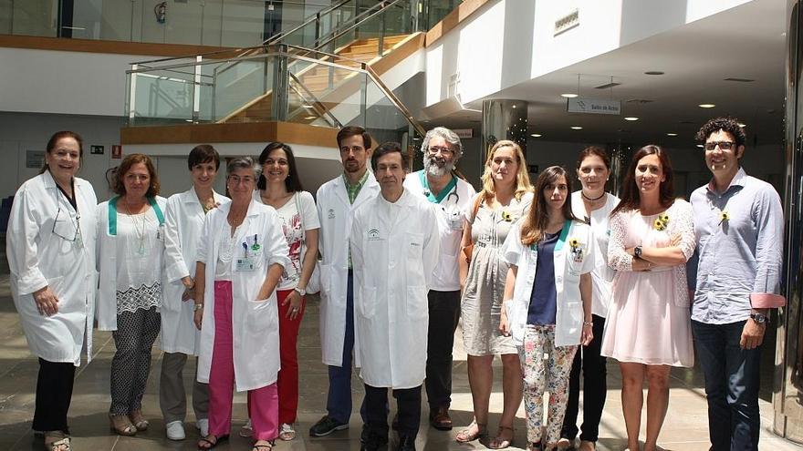 El grupo multidisciplinar del Hospital Clínico.