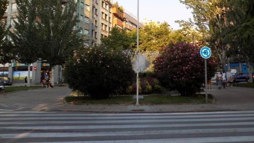 Plaça Onze de Setembre de Manresa.