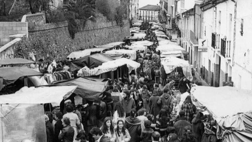 El recorrido del mercado franco por Cáceres durante medio siglo