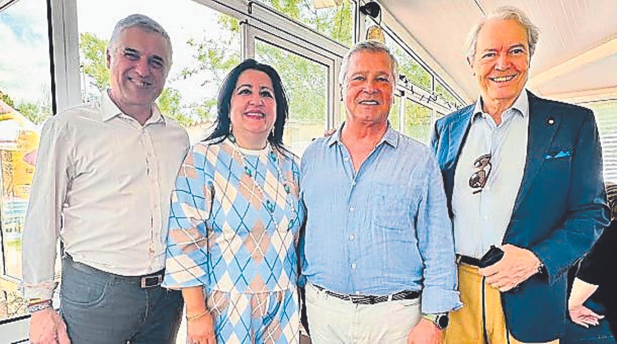 Mateo Jaume, Sole Hidalgo, Víctor Méndez y Jesús Martínez.