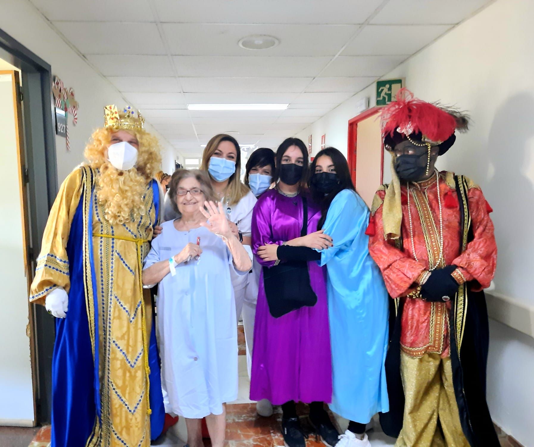 Los Reyes Magos, en los hospitales de Alicante y Sant Joan