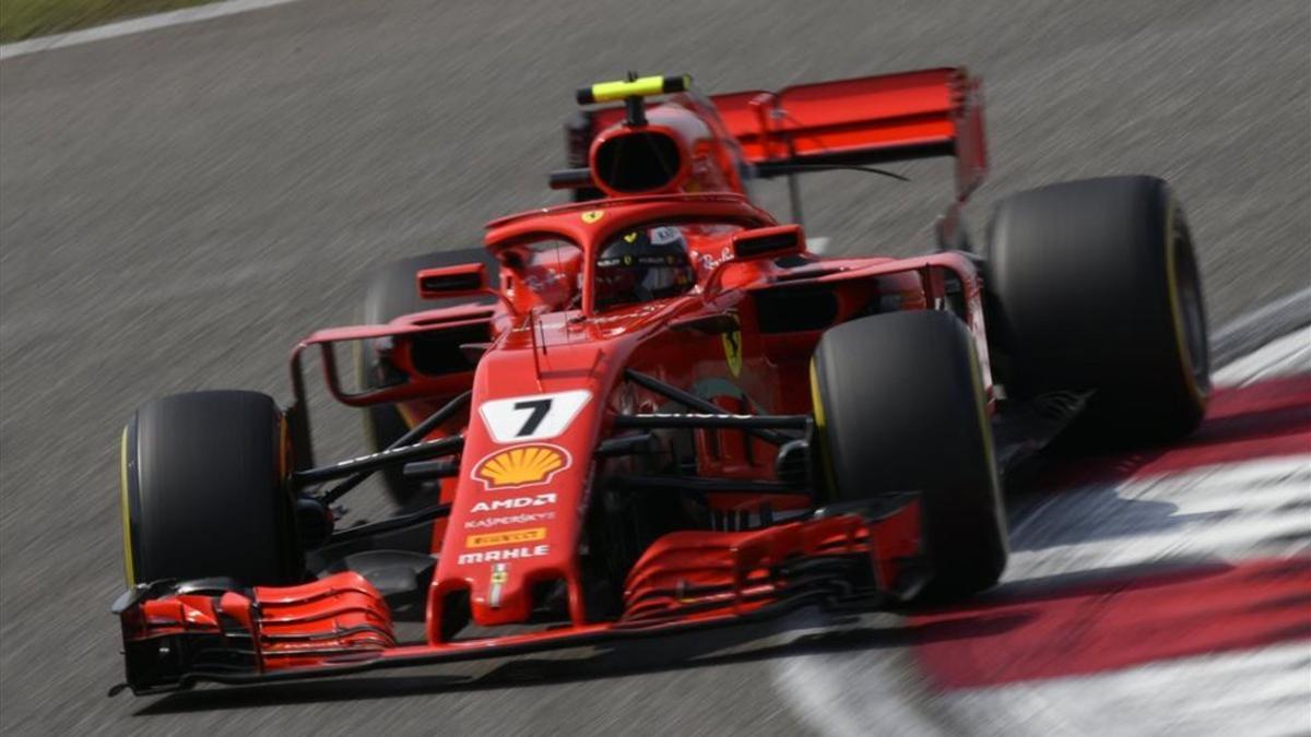 Raikkonen se siente cómodo con el nuevo Ferrari SF71H