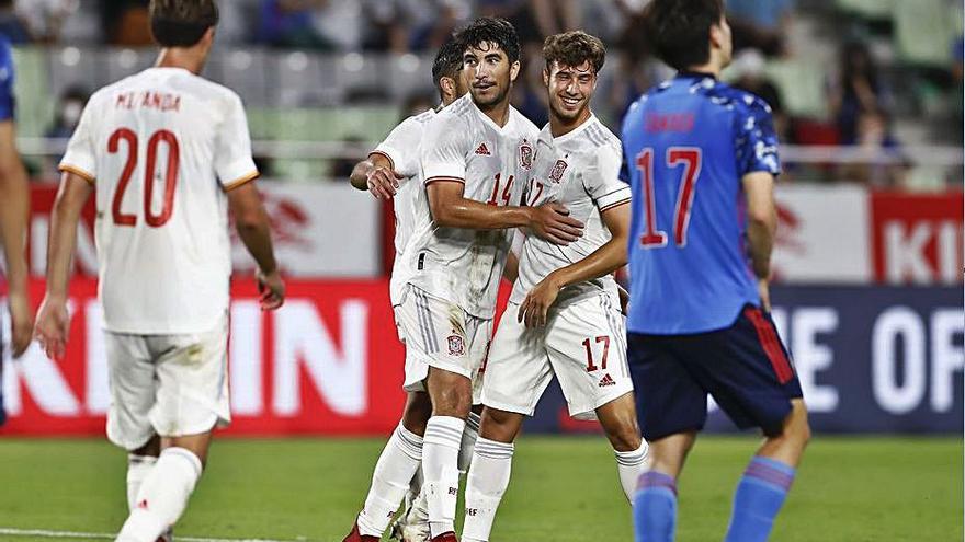 Eric Garcia participa en l’empat de l’equip olímpic