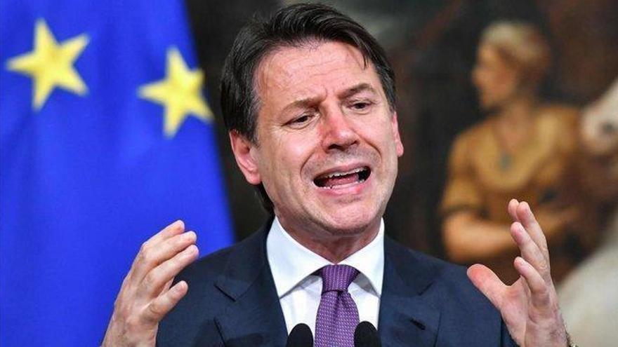 Conte anuncia su dimisión y acusa a Salvini de &quot;irresponsable&quot;