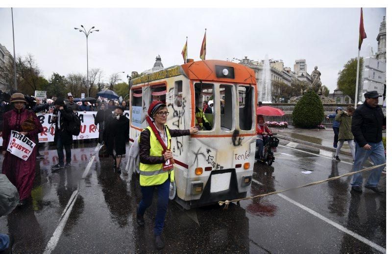 Manifestación 'Revuelta de la España vaciada' en Madrid