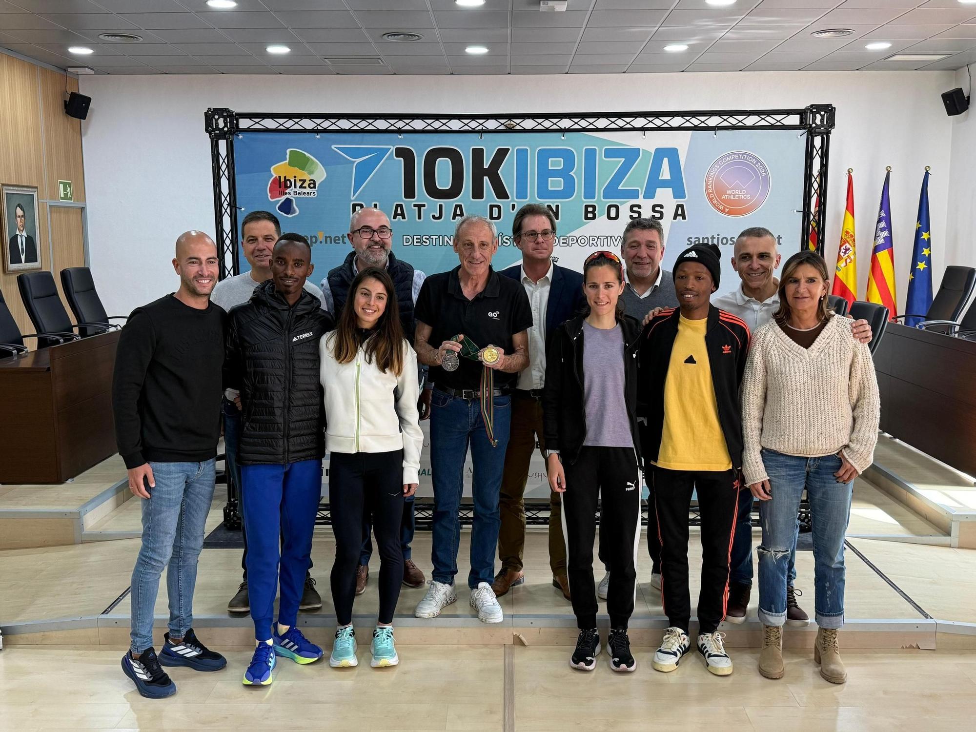 Imagen de la presentación de la 10K Platja D'en Bossa