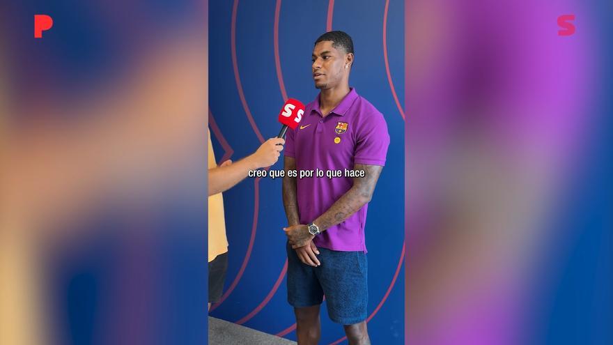 Marcus Rashford responde al Test SPORT