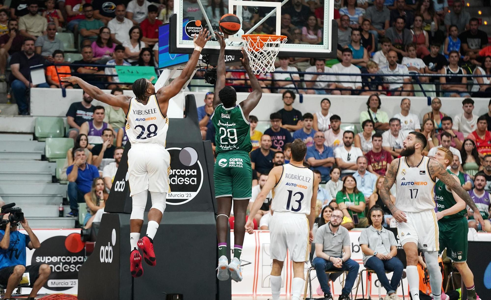 Unicaja - Madrid, final de la Supercopa Endesa 2023