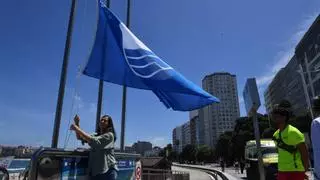 A Coruña mantendrá las banderas azules que ya tenía en sus arenales