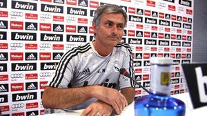 Roda de premsa de José Mourinho. ATLAS