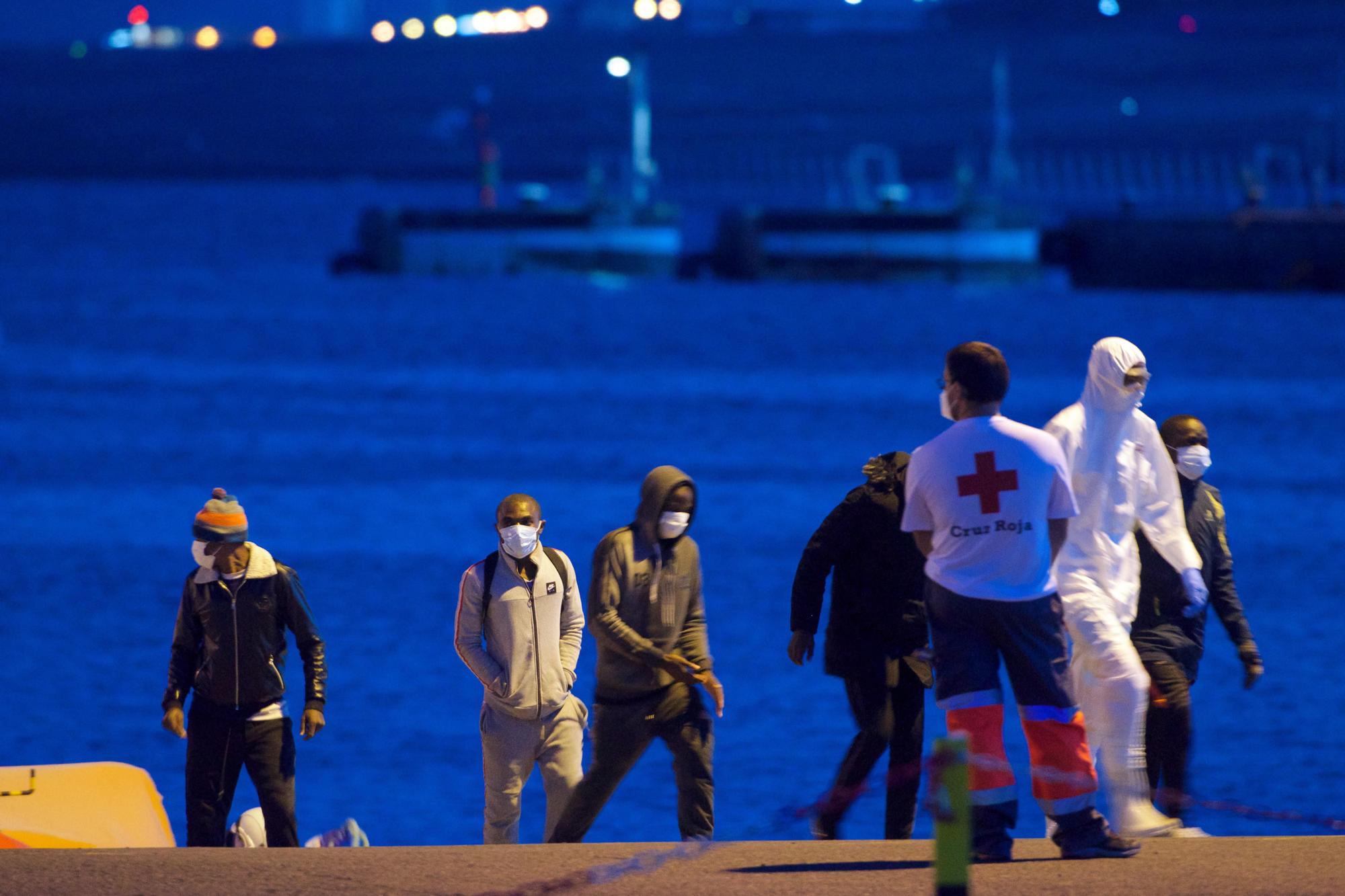 Llegada de migrantes a Fuerteventura (07/04/21)