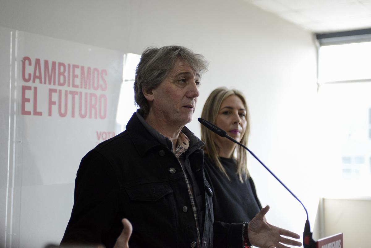 Carlos Martínez y Patricia Martín durante su comparecencia en el CTLB.