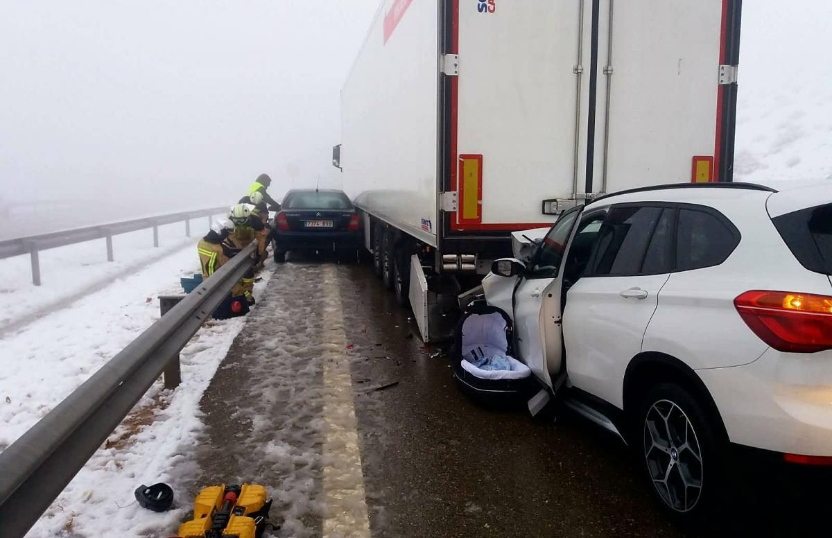 Accidente en Paniza