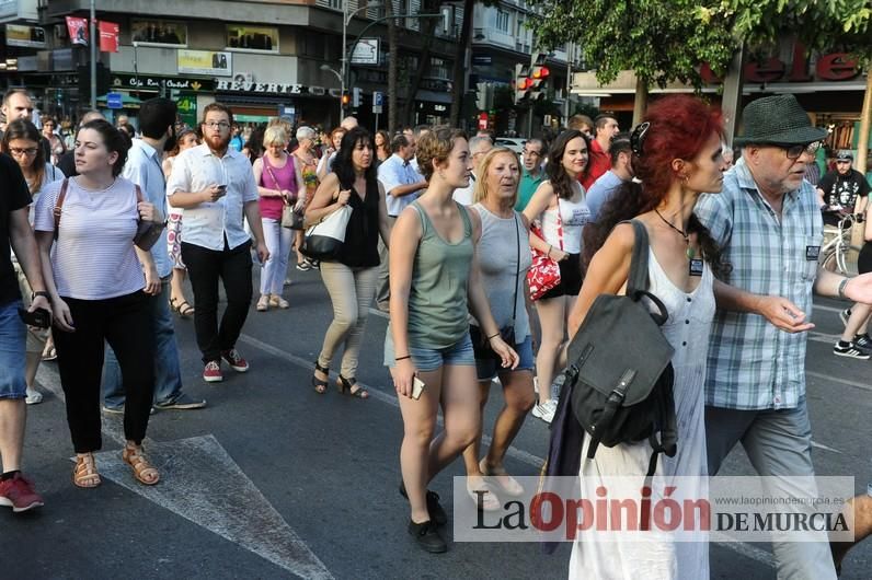 Más de cien voces piden en Murcia "acoger refugiados ya"