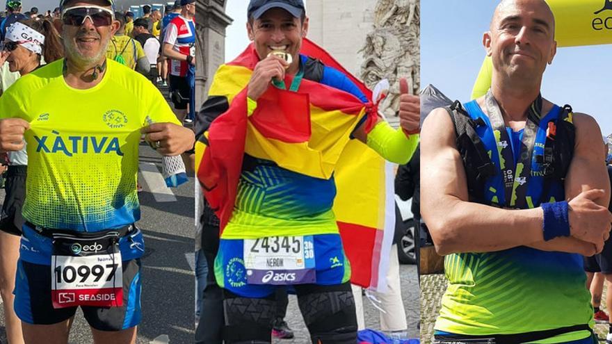 El Ajos Xàtiva acude a citas internacionales como la media maratón de Lisboa, la maratón de París y la Trail de Oporto