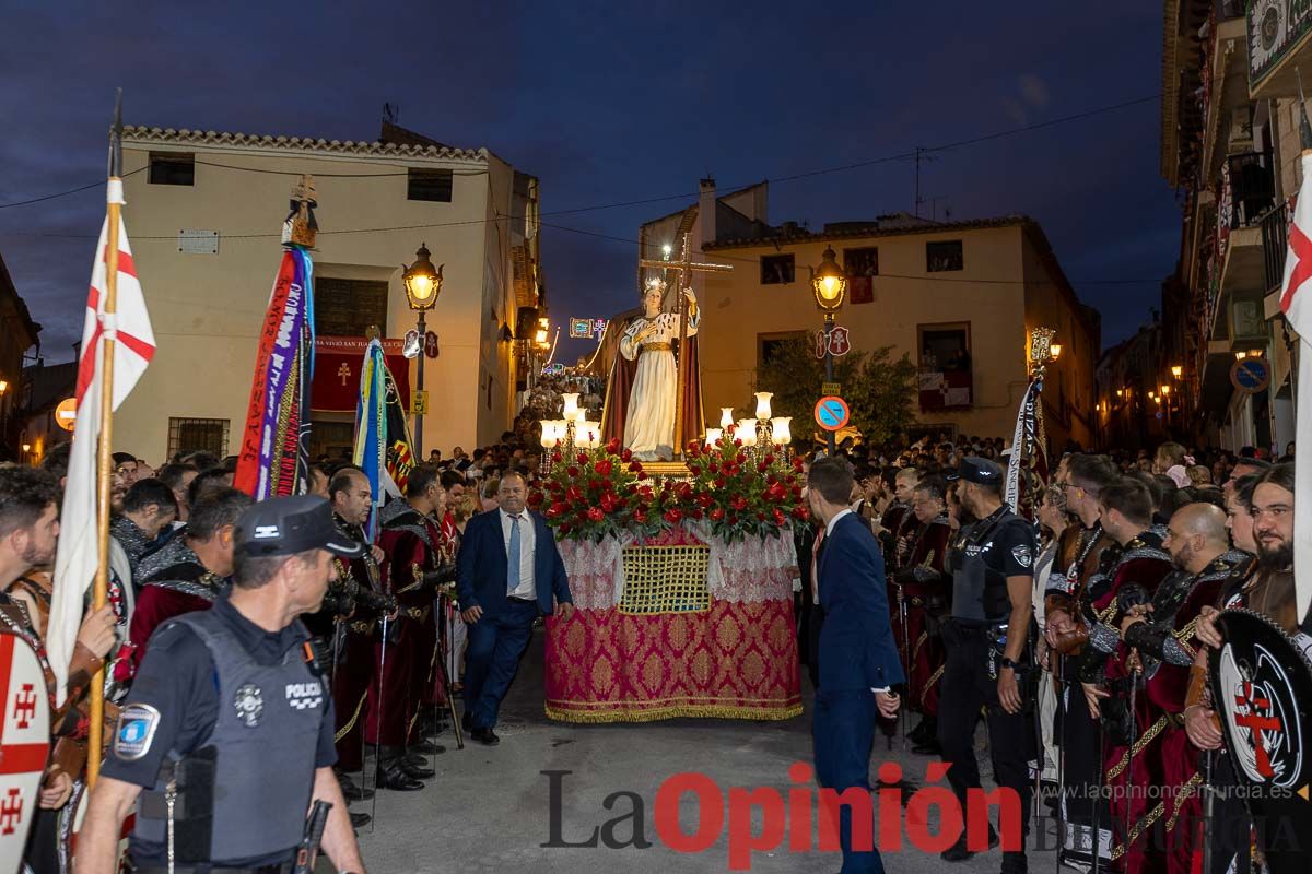 Procesión del Baño y parlamento en las Fiestas de Caravaca