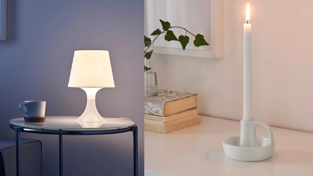 Ikea | Esta famosa lámpara y este portavelas los tienes disponibles por menos de cuatro euros