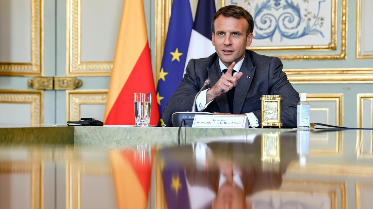 El presidente francés, Emmanuel Macron.